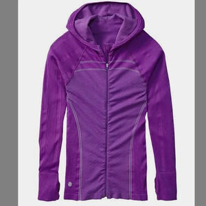 Athleta Twist Jacket Lightweight Stretch Hooded